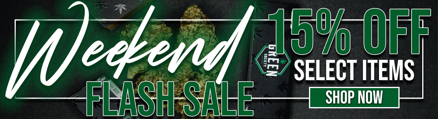 Buy Weed Online and Save 15percent off select items at Green Society
