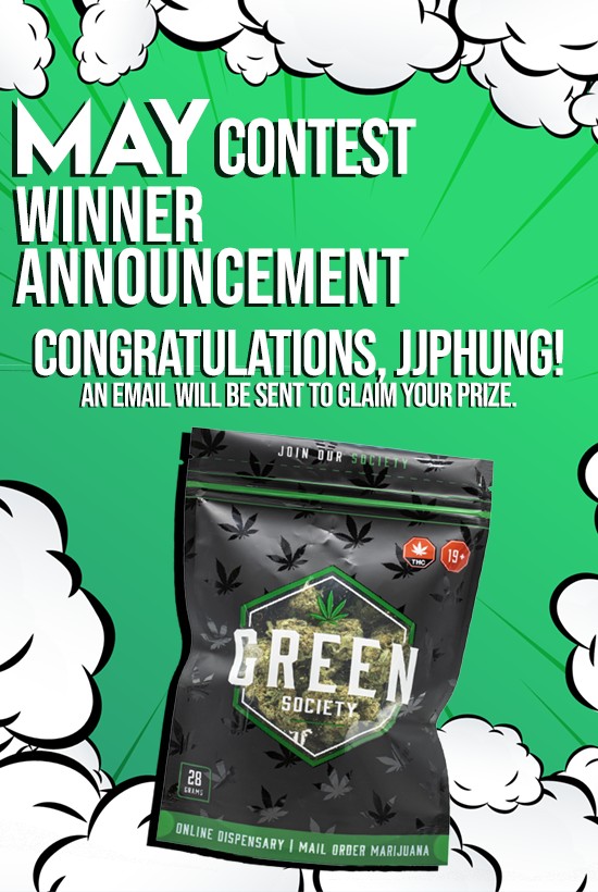 May Contest Winner Announcement at Green Society