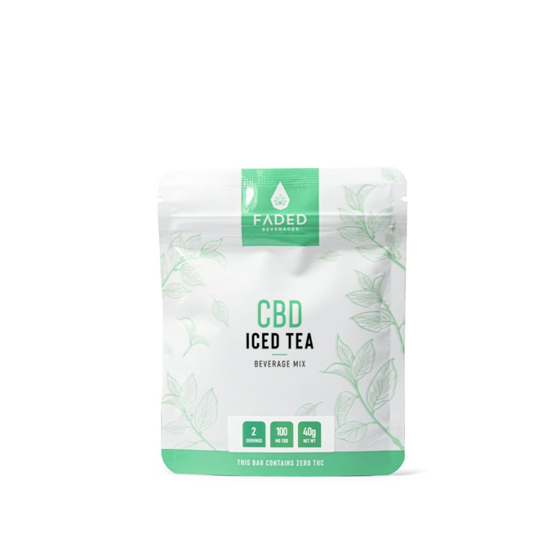 Buy Faded Cannabis Co. CBD Iced Tea Online Green Society