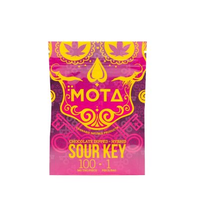 Buy MOTA Chocolate Dipped Sour Keys Online Green Society
