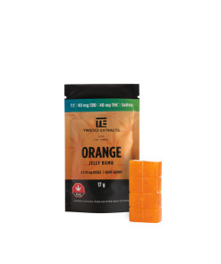 Buy Twisted Extracts 1:1 Orange Jelly Bombs Green Society