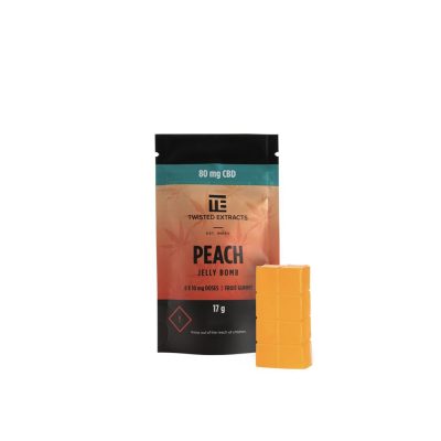 Buy Twisted Extracts Peach Jelly Bomb Online Green Society