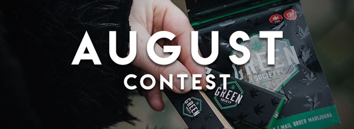 Get a chance to win a free ounce online at Green Society Contests