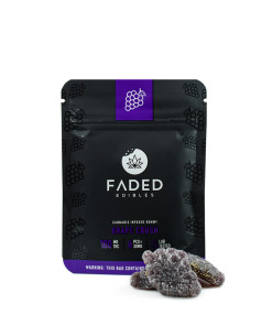 Buy Faded Cannabis Co. Grape Crush Gummies Online