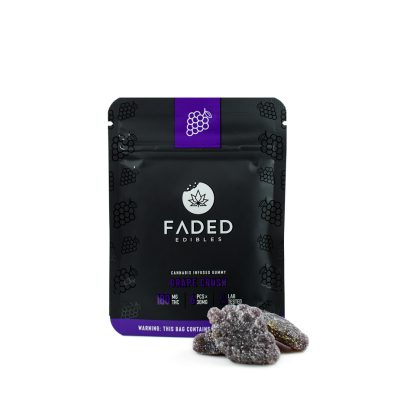 Buy Faded Cannabis Co. Grape Crush Gummies Online