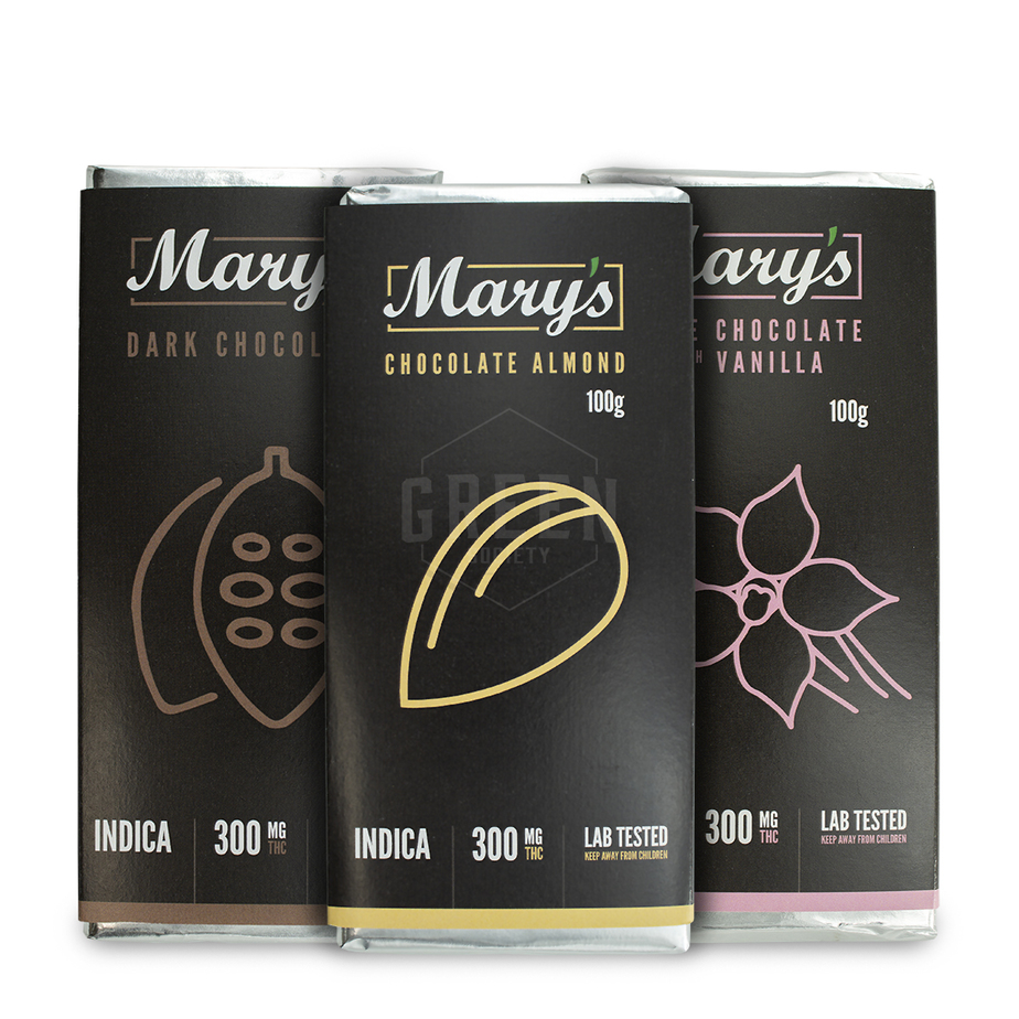 Mary's Medibles Chocolate Bars | Buy Edibles Online | Dark Chocolate Bar