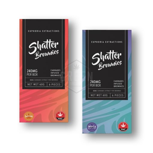 Buy Euphoria Extracts Shatter Brownies Online Canada Green Society