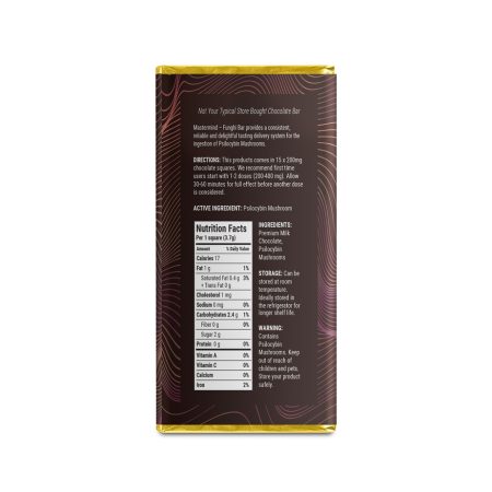 Buy MasterMind Funghi Chocolate Bars Online Green Society