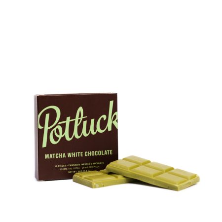 Buy Potluck Matcha White Chocolate Online Green Society