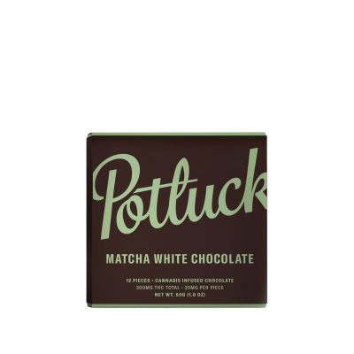 Buy Potluck Matcha White Chocolate Online Green Society