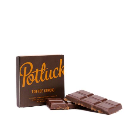 Buy Potluck Toffee Chocolate Online Green Society
