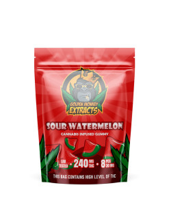 Buy Golden Monkey Extracts Sour Watermelon Gummies Online Green Society