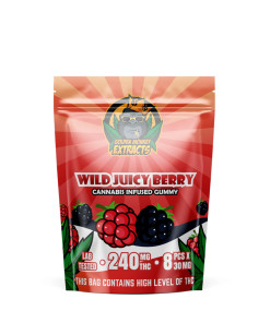 Buy Golden Monkey Extracts Wild Juicy Berry Gummies Online Green Society