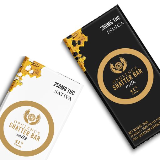 Buy Opulence Shatter Chocolate Bars Online Green Society