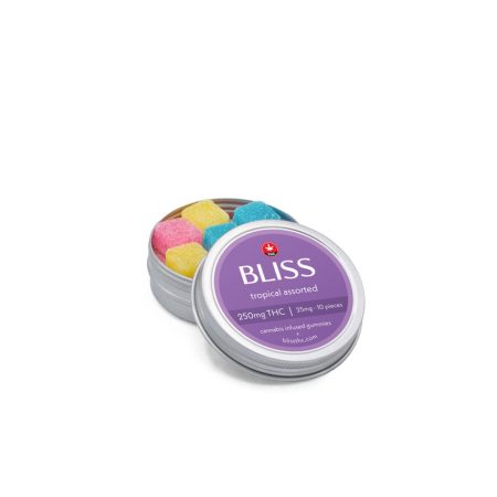 Buy Bliss Tropical THC Gummies Online Green Society