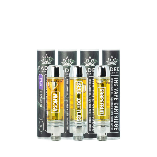 Buy Faded Cannabis Co. Vape Cartridges Online Green Society