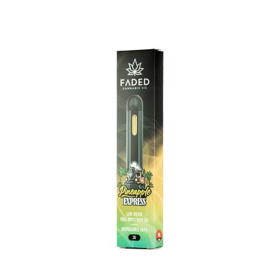 Buy Faded Cannabis Co. 2mL Live Resin Vapes Online Green Society