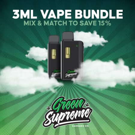Buy Green Supreme 3mL Live Resin Bundle Online Green Society