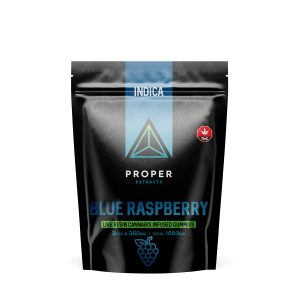 Buy Proper Extracts Indica Blue Raspberry Gummies Online Green Society