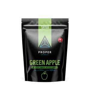 Buy Proper Extracts Sativa Green Apple Gummies Online Green Society