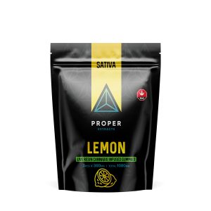 Buy Proper Extracts Sativa Lemon Gummies Online Green Society