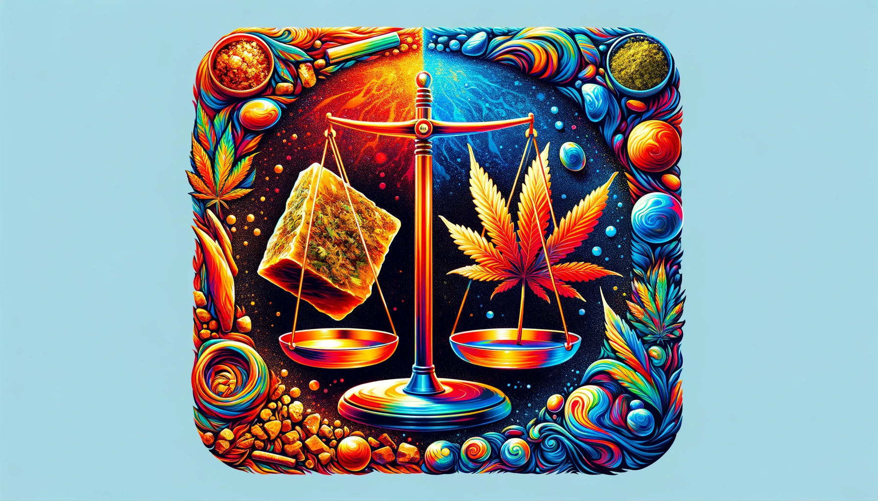 Hash vs. Weed: Comparing Effects, Uses, and Preferences ~ Green Society ...