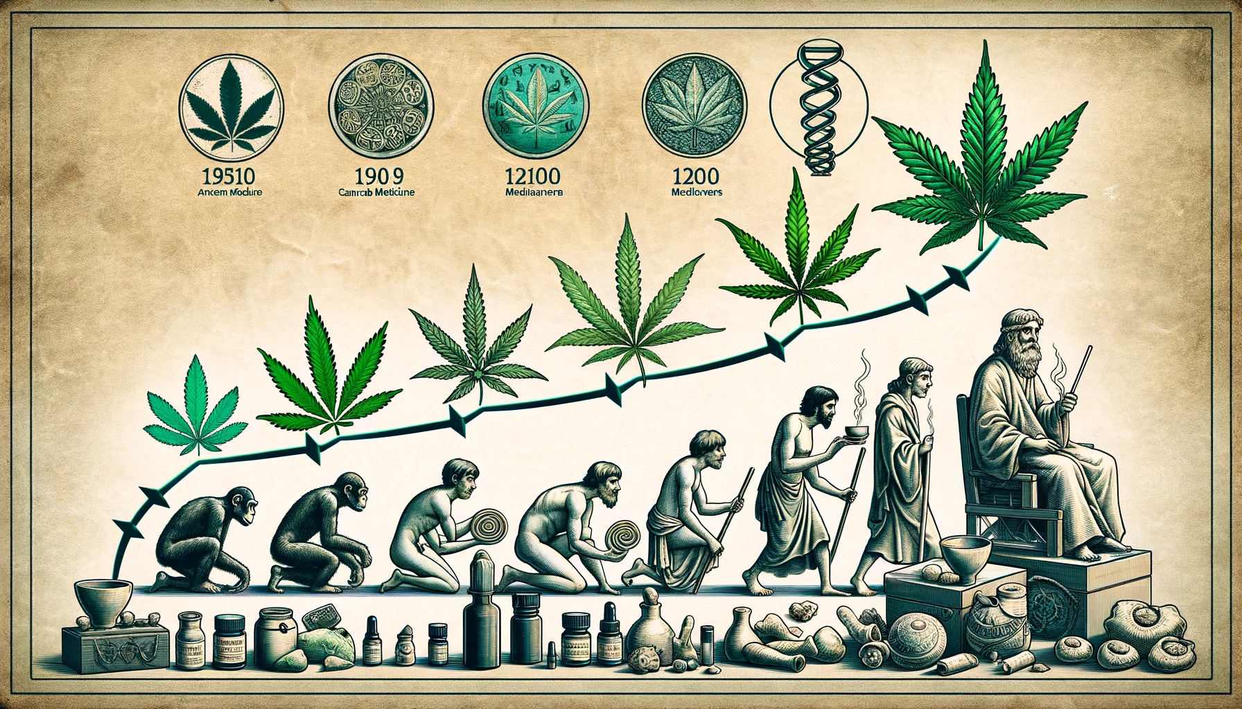 The History of Cannabis: From Ancient Medicine to Modern Market ~ Green ...