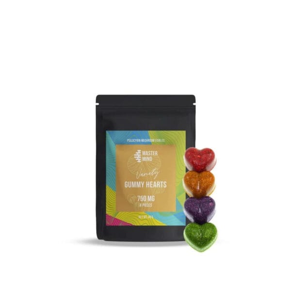 Buy MasterMind Variety Gummy Hearts Online Canada Green Society