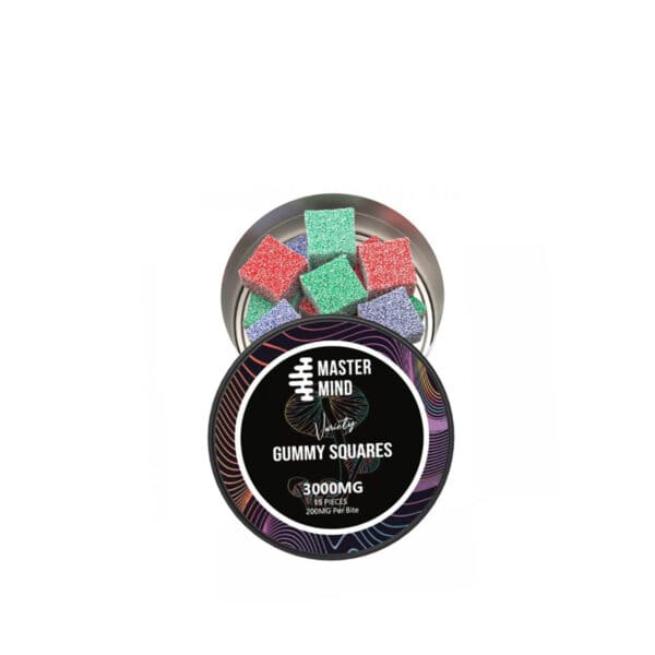 Buy MasterMind Variety Gummy Squares Online Canada Green Society