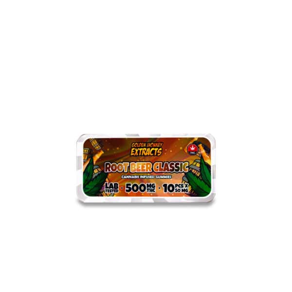 Buy Golden Monkey Extracts Root Beer Classic Gummies Online Green Society