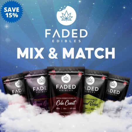 Buy Faded Cannabis Co. Astronauts Edibles Bundle Online Green Society