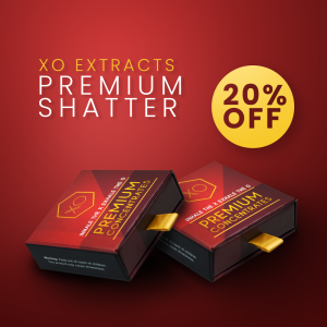 XO Extracts Shatter 20% Off