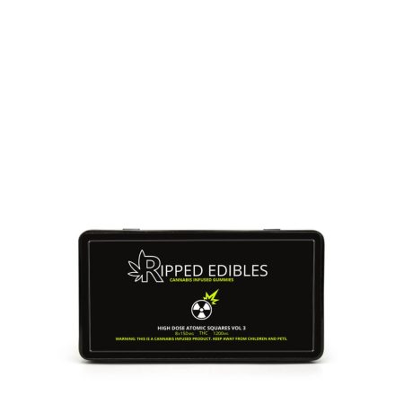 Buy Ripped Edibles Atomic Squares Vol. 3 Online Green Society
