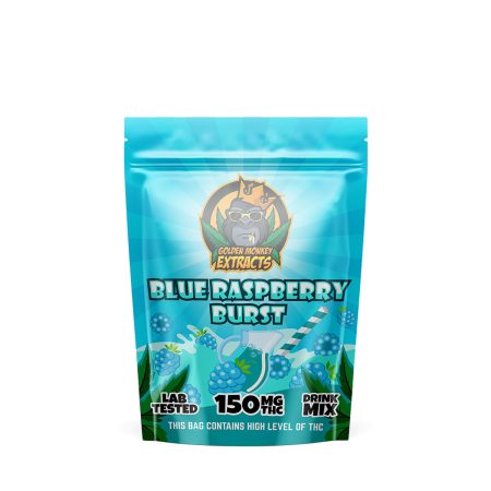 Buy Golden Monkey Blue Raspberry Burst Drink Mix Online Green Society
