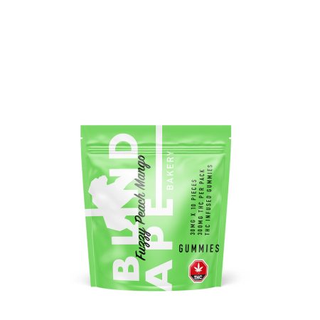 Buy Blind Ape Fuzzy Peach Mango Gummies Online Green Society