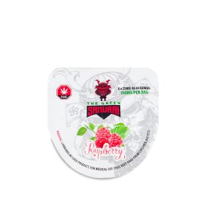 Buy The Green Samurai Raspberry Gummies Online Green Society