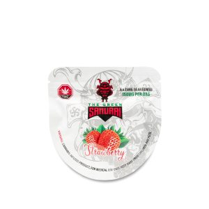 Buy The Green Samurai Strawberry Gummies Online Green Society