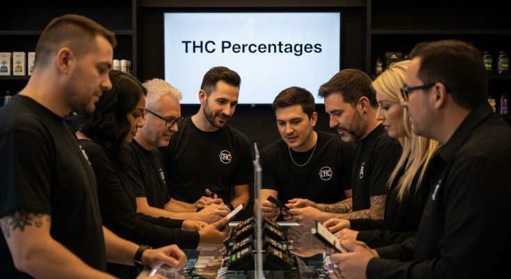 cannabis shoppers thc percentages