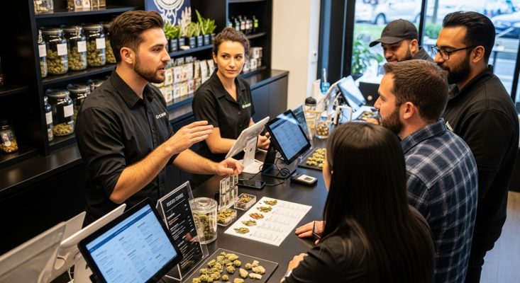 budtender, cannabis dispensary, shoppers