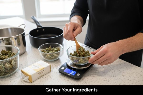 making cannabutter at home