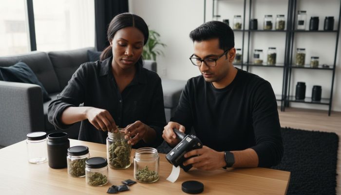 cannabis safe storage