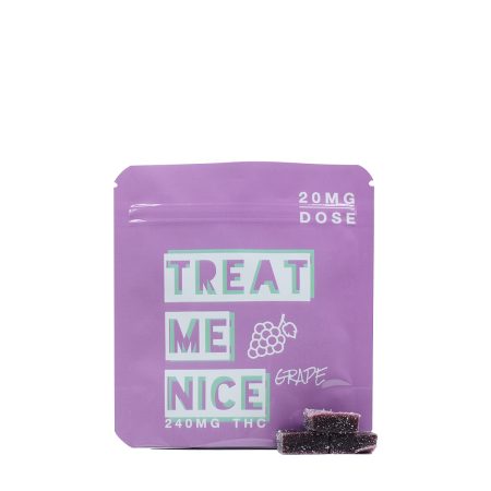 Buy Treat Me Nice Grape Gummies Online Green Society