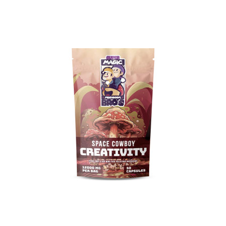 Buy Super Magic Mushroom Bros Creativity Capsules Online Green Society