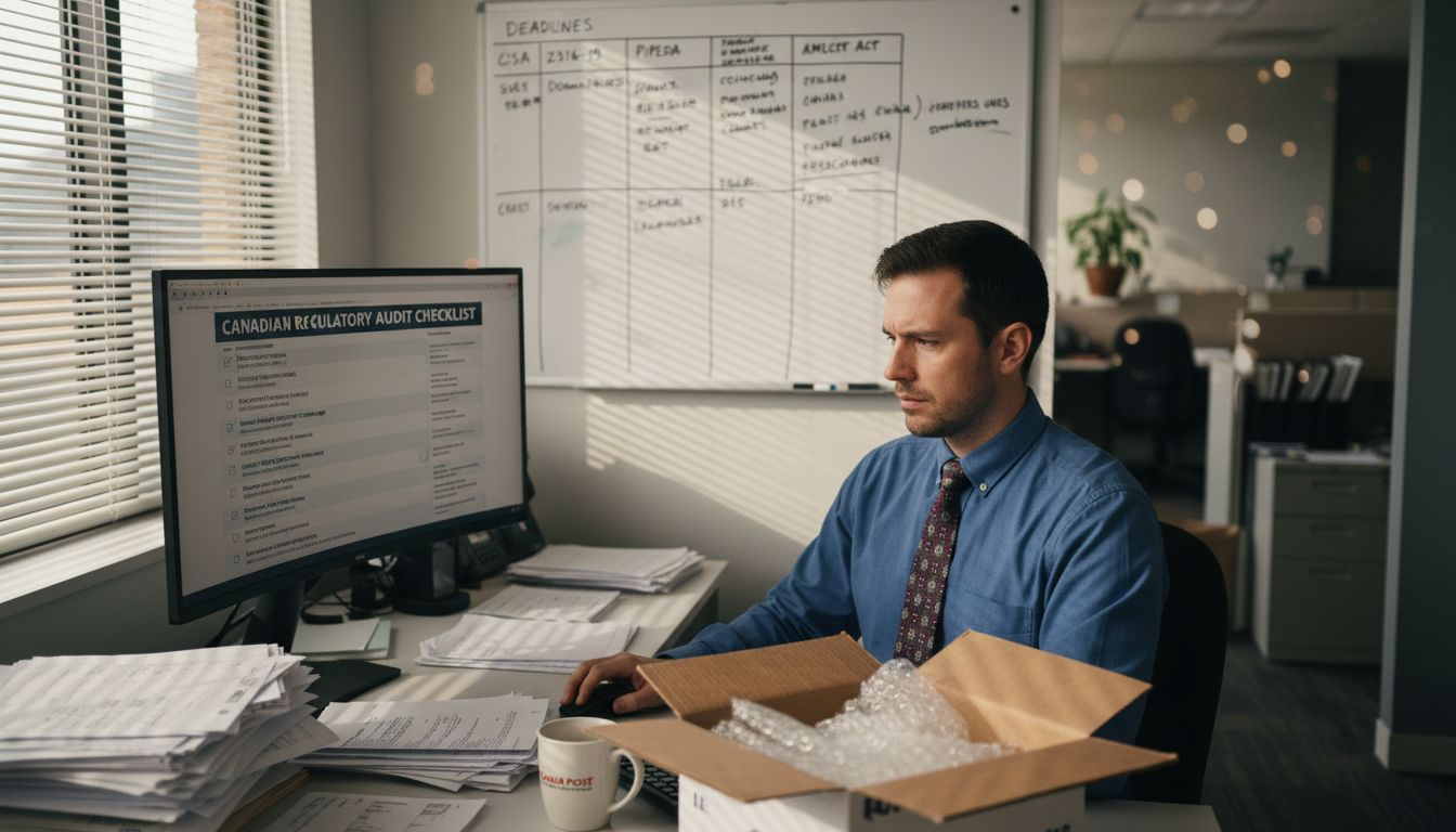 Compliance manager working on cannabis shipping laws