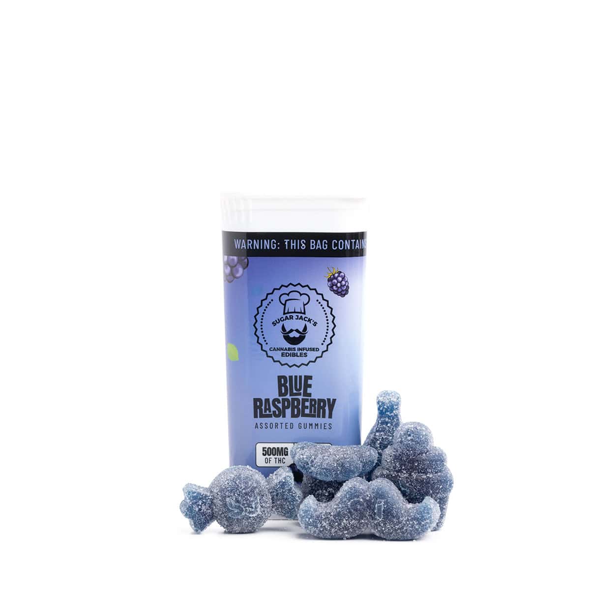 Sugar Jack's Blue Raspberry Gummies