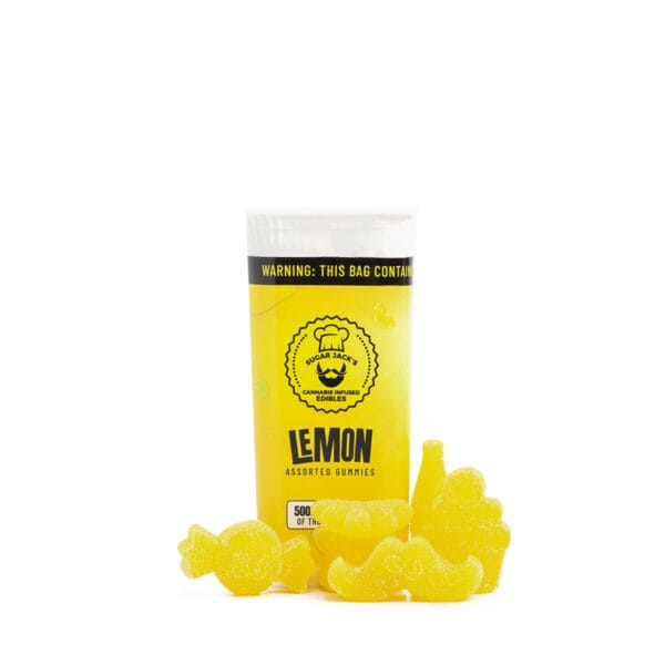 Buy Sugar Jack's Lemon THC Gummies Online Green Society