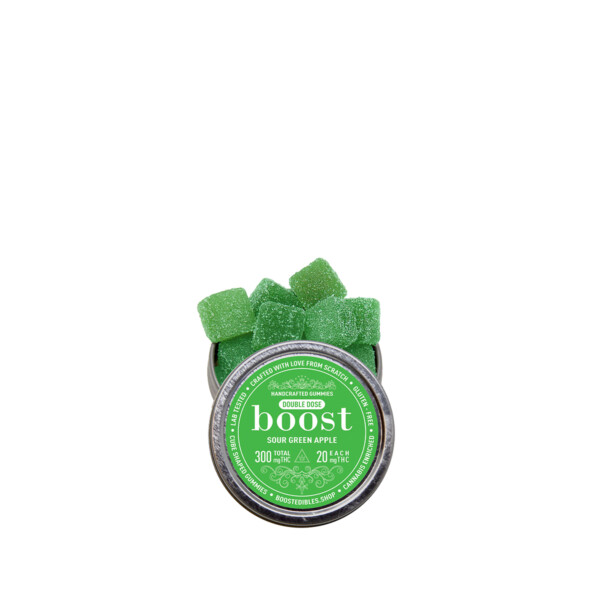 Buy Boost THC Green Apple Gummies Online Green Society