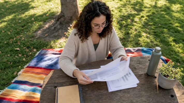 Policy analyst reviewing cannabis legalization reports