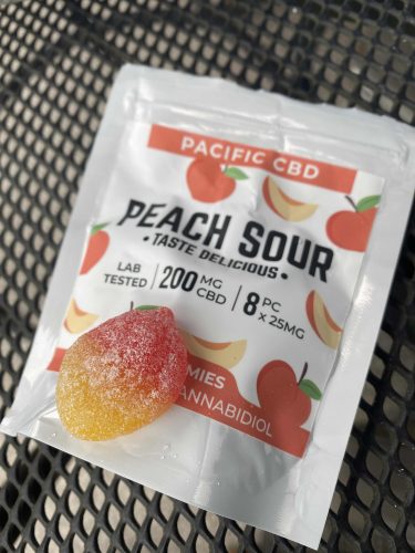 Pacific CBD Peach Sours photo review