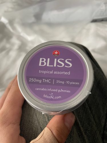 Bliss Tropical THC Gummies photo review